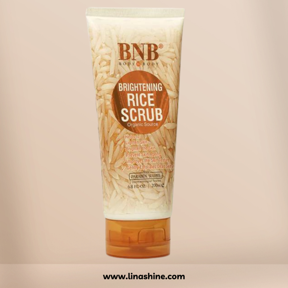 BNB Rice Extract Face Scrub Front Picture