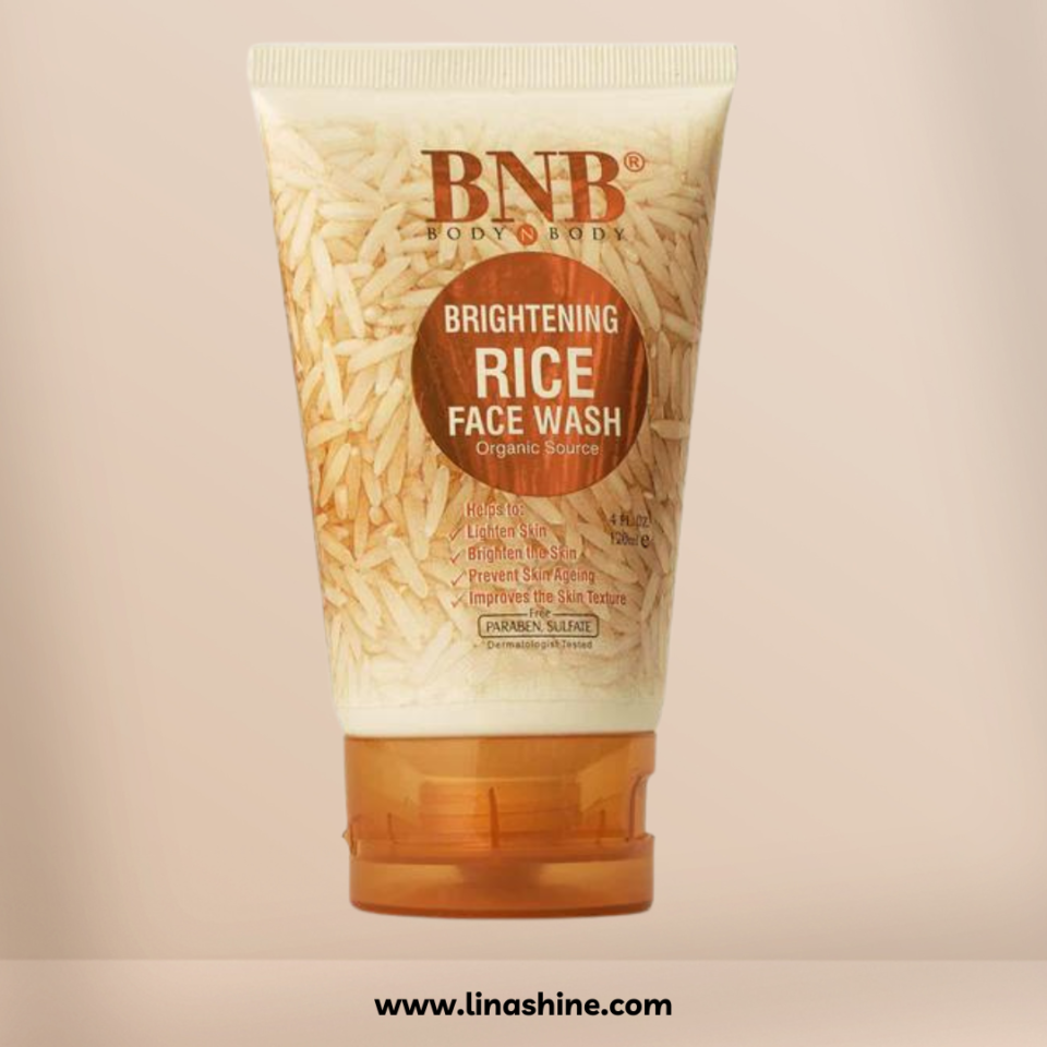 BNB Rice Extract Face Wash Front Picture