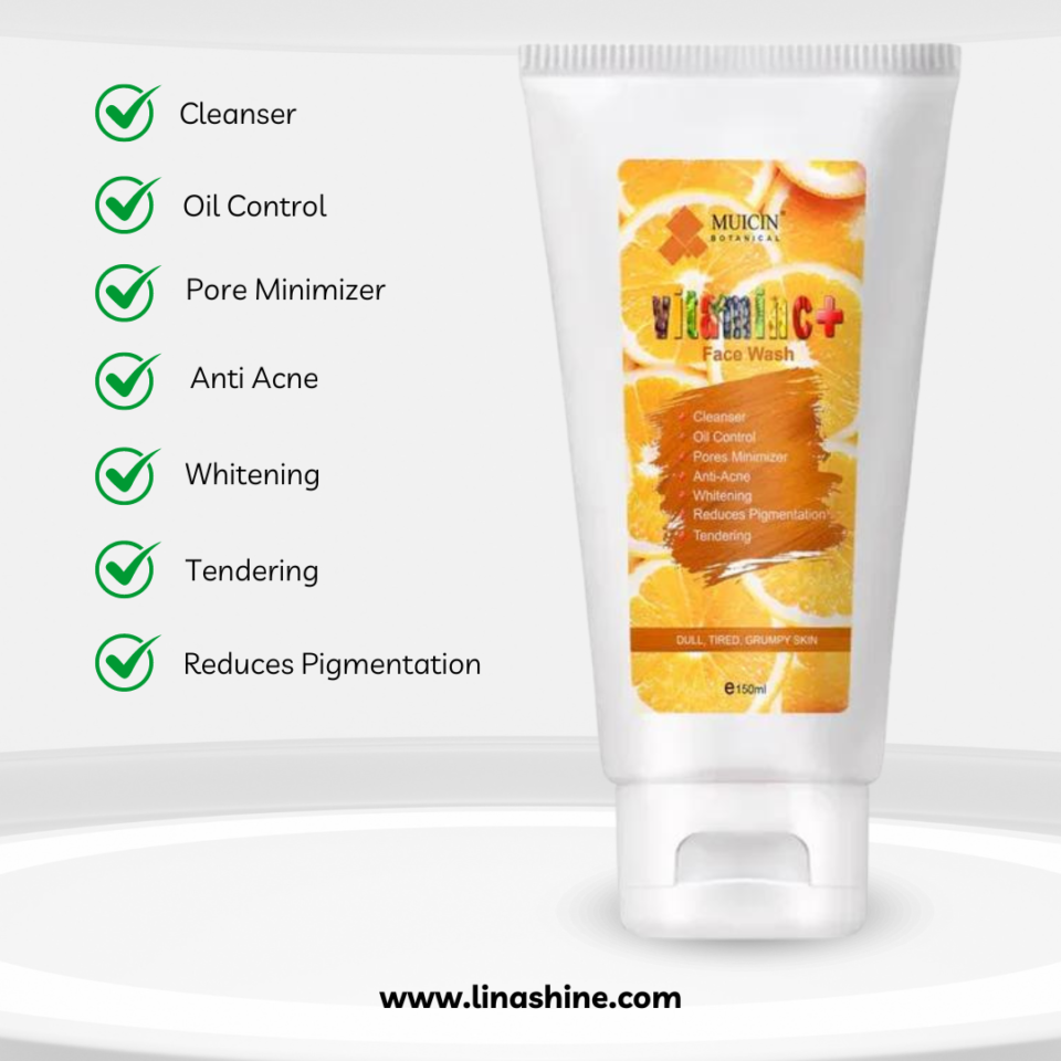 Muicin Vitamin C+ Face Wash Benefits